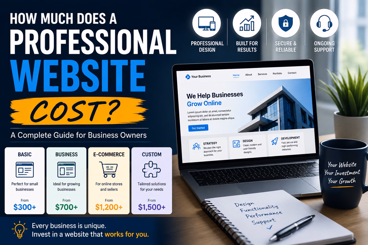 professional website