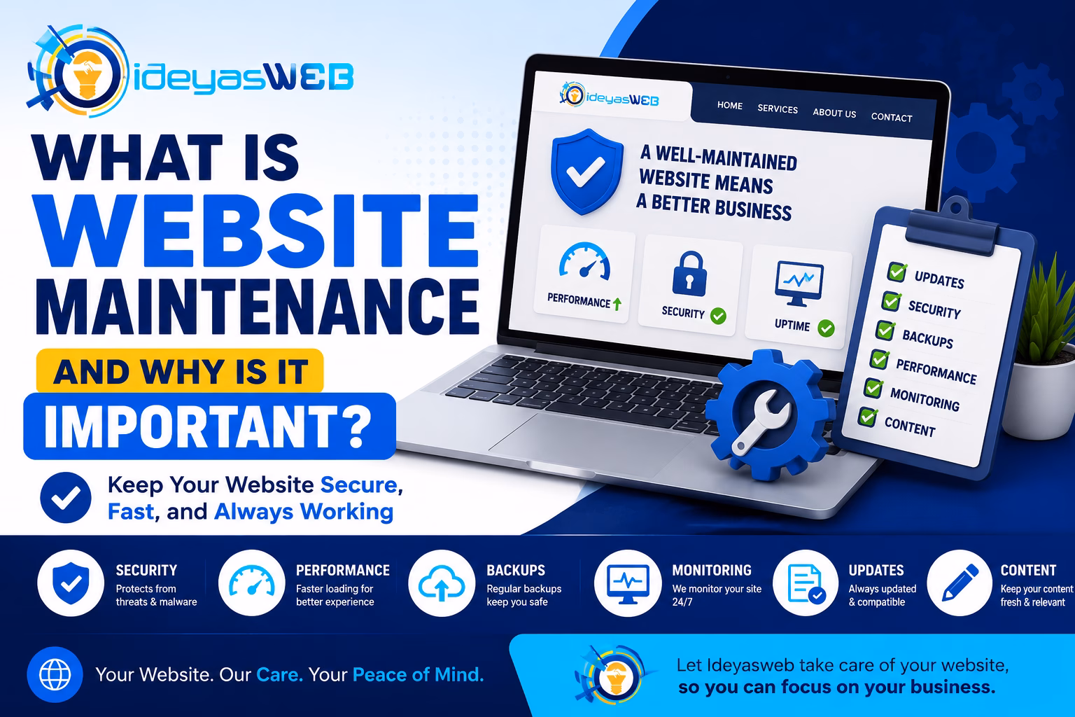 website maintenance